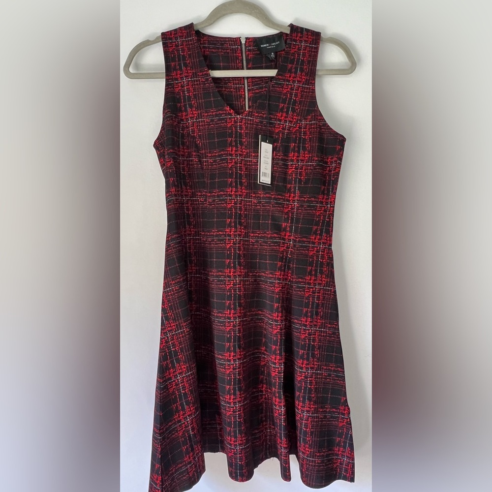 Romeo & Juliet Couture Plaid Dress, Size S NWT MSRP$155 - Picture 1 of 3